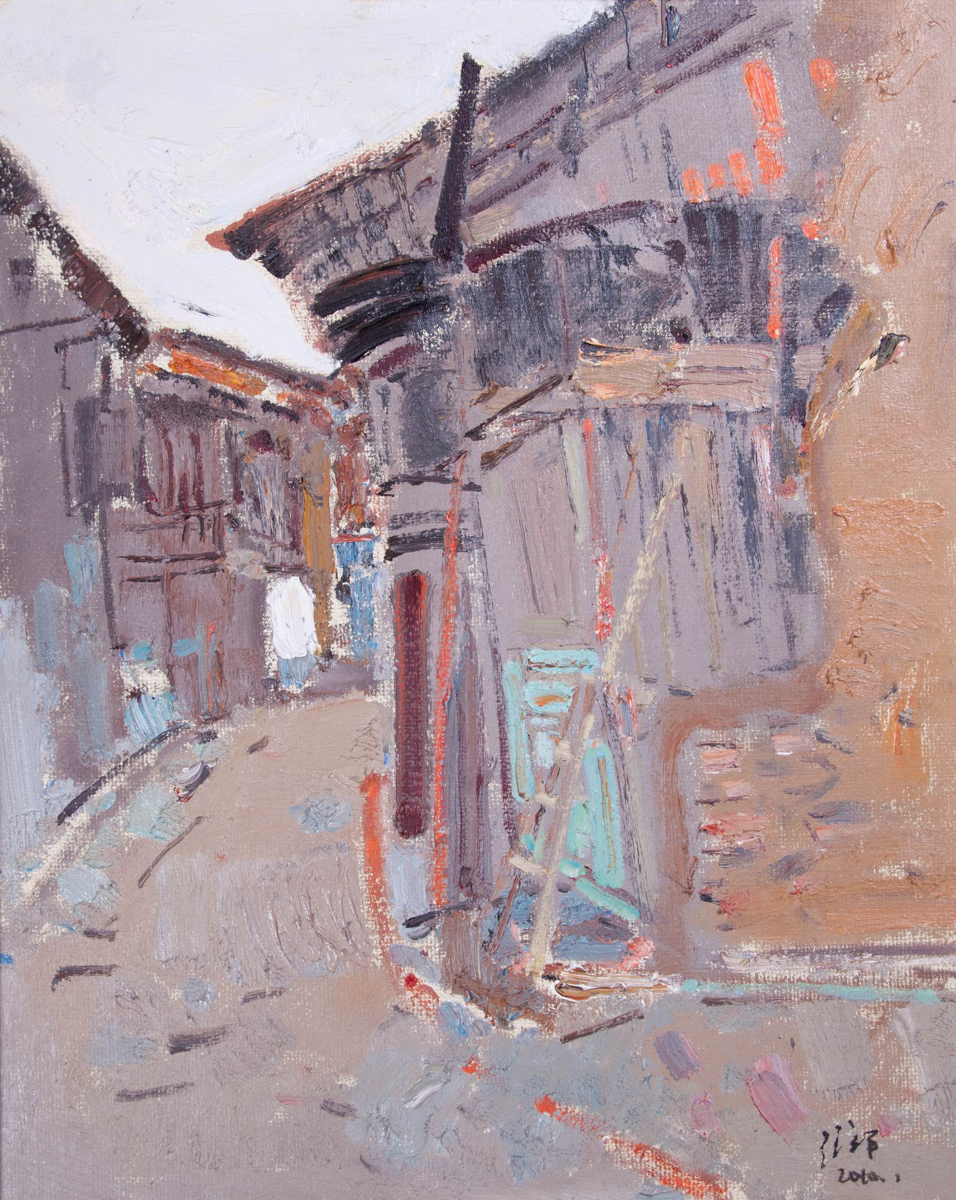 《小巷》（65x80）2010年