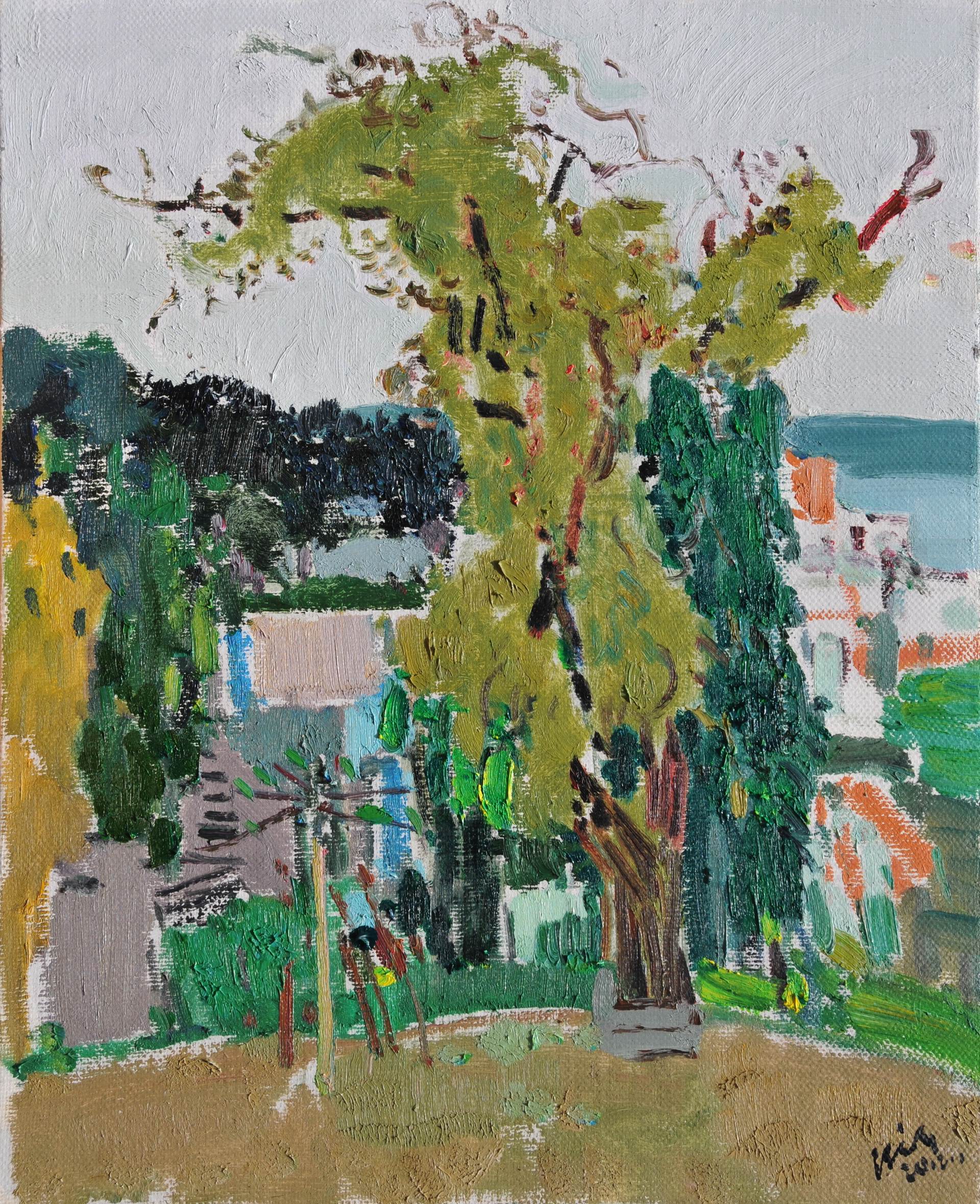 《古树》（65x80）2012年