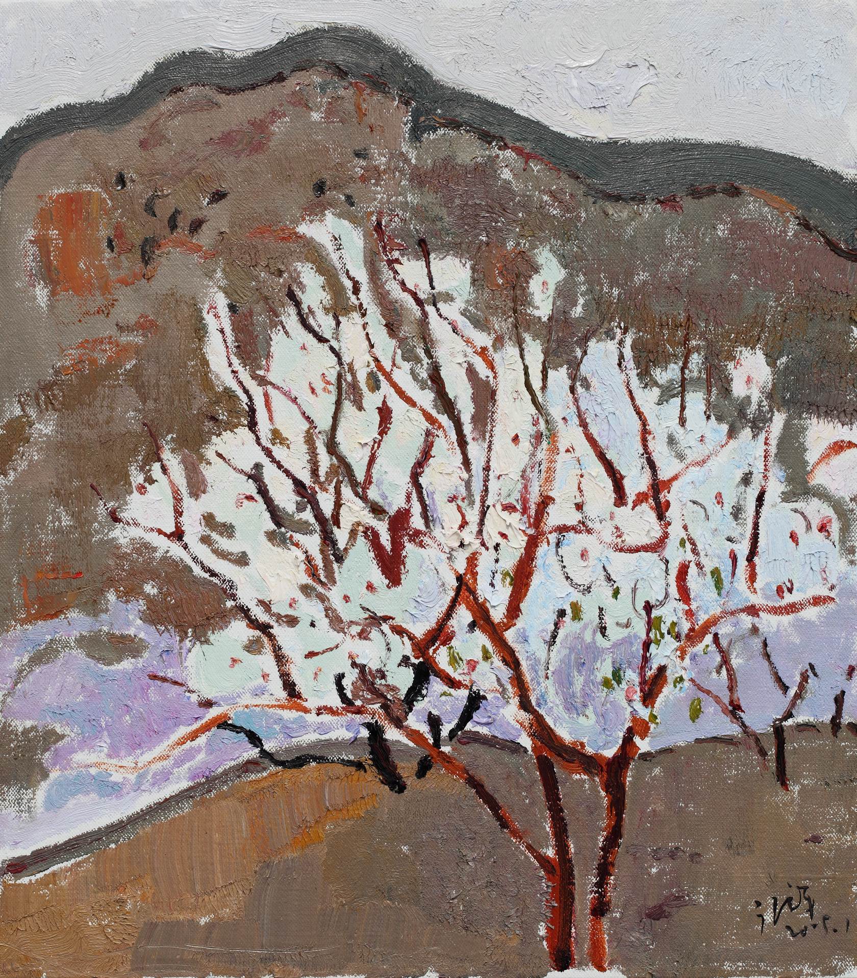 《青梅树》（70x80）2015